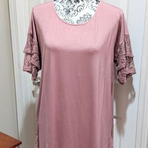 Zenana Premium Blush Shirt